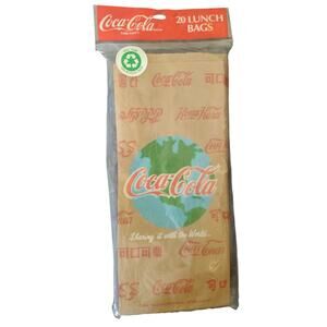 Vintage Coca Cola Lunch Bags 90s‎ Nostalgia